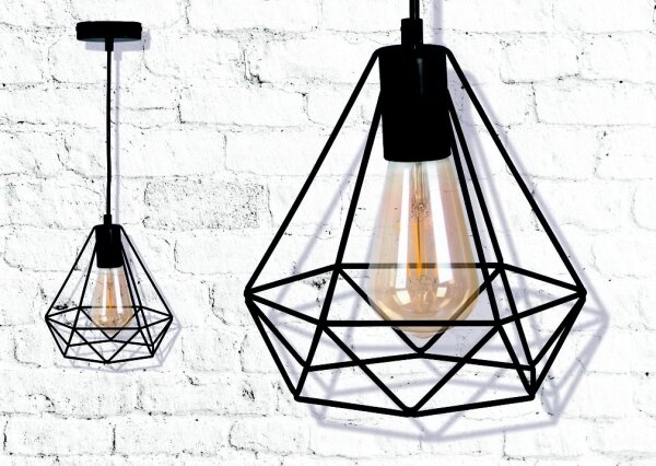 Lampadario su fune VIGO 1xE27/20W/230V