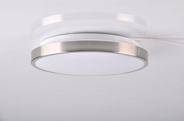 Plafoniera LED KERN LED/15W/230V nichel