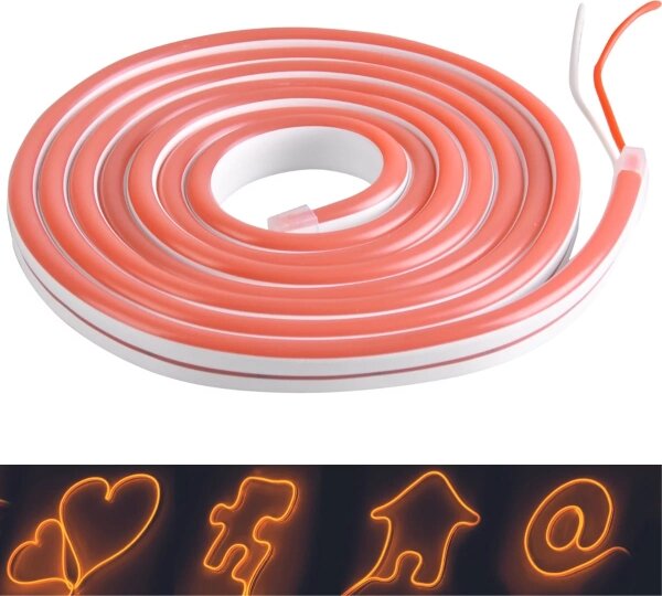Striscia LED NEON 2 m LED/17W/12V IP65 arancione
