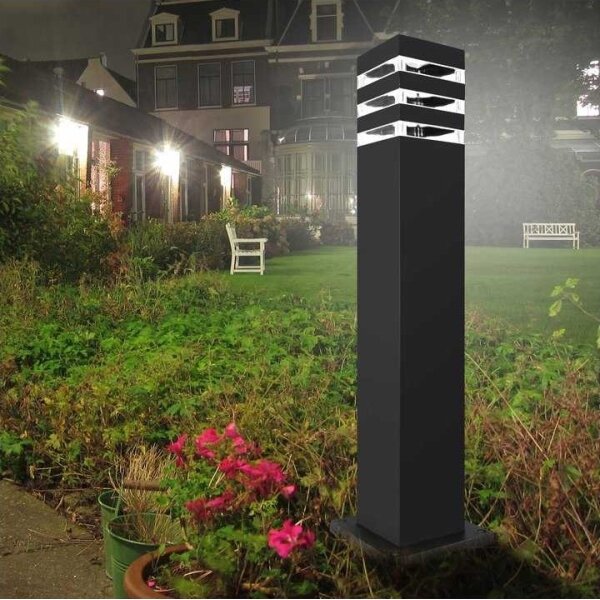 Lampada esterna TEKSAS 1xE27/12W/230V IP44 74 cm antracite