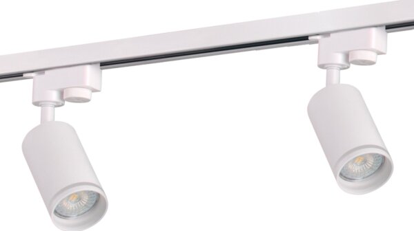 Faretto per sistema a binario PARIGI 3xGU10/10W/230V + 1 m rotaia sistema