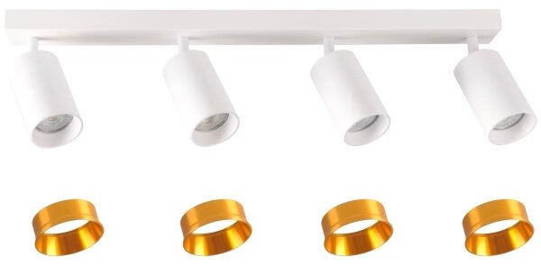 Faretto MARIBEL 4xGU10/10W/230V bianco