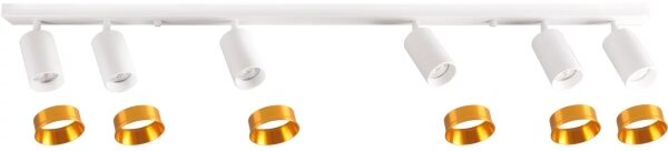Faretto MARIBEL 6xGU10/10W/230V bianco