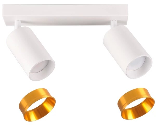 Faretto MARIBEL 2xGU10/10W/230V bianco