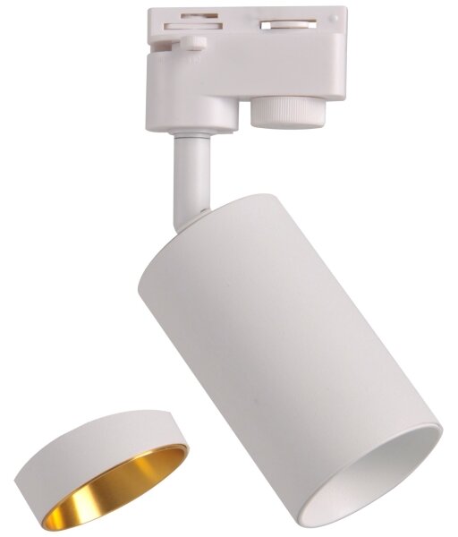 Faretto per sistema a binario MARIBEL 3xGU10/10W/230V +1 m rotaia sistema