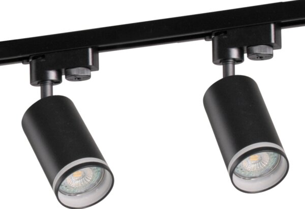 Faretto per sistema a binario PARIGI 3xGU10/10W/230V + 1 m rotaia sistema