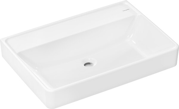 Hansgrohe Xanuia Q lavabo, sans trou pour robinet, sans trop-plein, 700x480mm, blanc, 60224450, 60224450