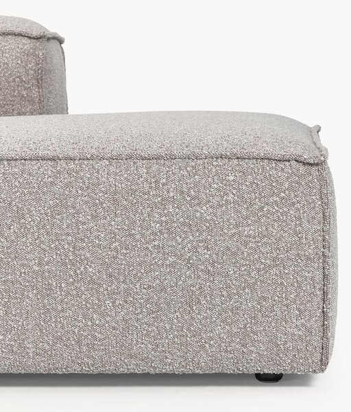 Chaise lounge componibile XL in bouclé Lennon