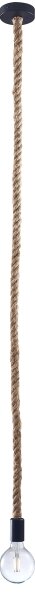 Lampadario a sospensione con filo ROPE 1xE27/12W/230V