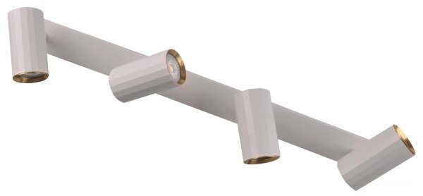 Faretto NICEA 4xGU10/10W/230V bianco