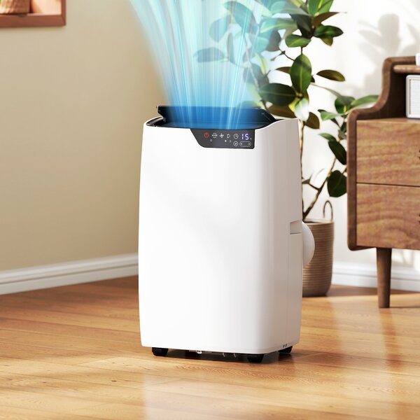 HOMCOM Climatizzatore portatile 12000 BTU con WiFi e modalità sleep | Aosom Italy