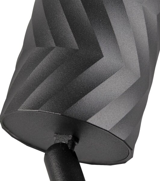 Faretto ARRAS 2xGU10/10W/230V nero