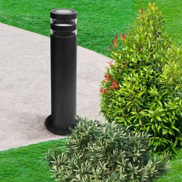 Lampada da esterno RINO 1xE27/12W/230V IP54 44 cm nero