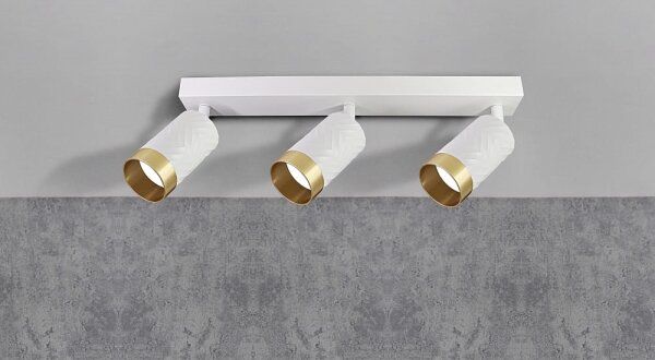 Faretto ARRAS 3xGU10/10W/230V bianco