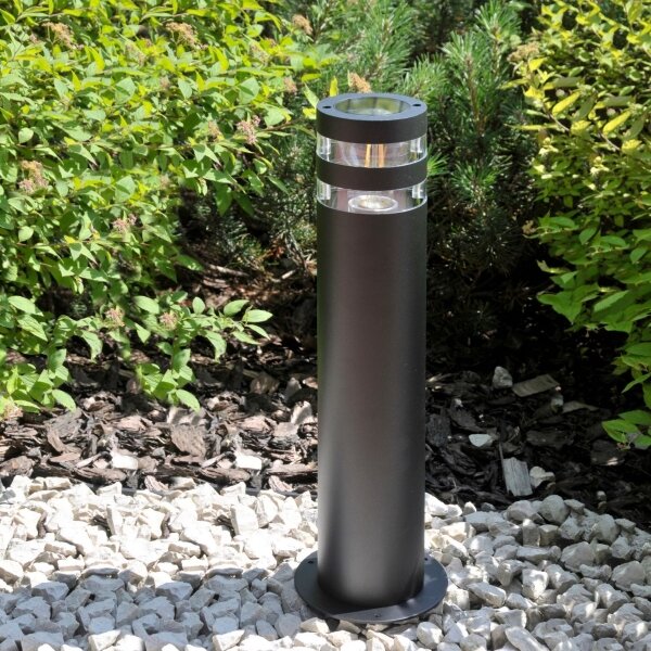 Lampada da esterno RINO 1xE27/12W/230V IP54 44 cm nero