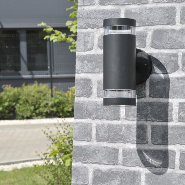 Applique da esterno RINO 2xGU10/12W/230V IP54 nero
