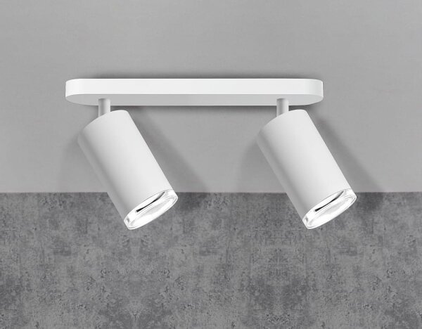 Luce Spot da bagno TURYN 2xGU10/10W/230V IP44 bianco