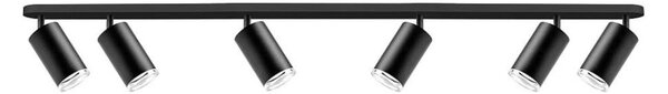 Luce Spot da bagno TURYN 6xGU10/10W/230V IP44 nero