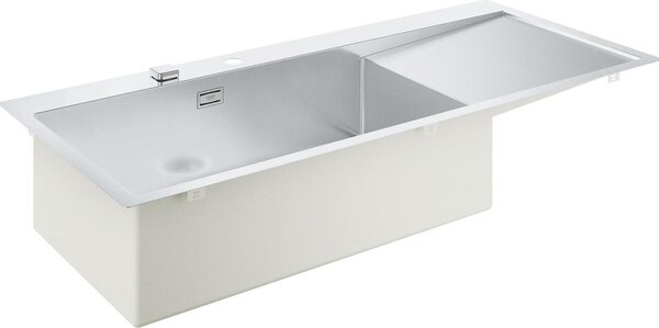 GROHE K1000 80-S Lavello ad incasso Rettangolare Acciaio inox