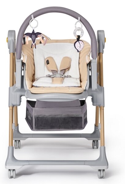 KIDERKRAFT - Sedia da pranzo per bambini 2in1 LASTREE beige/grigio