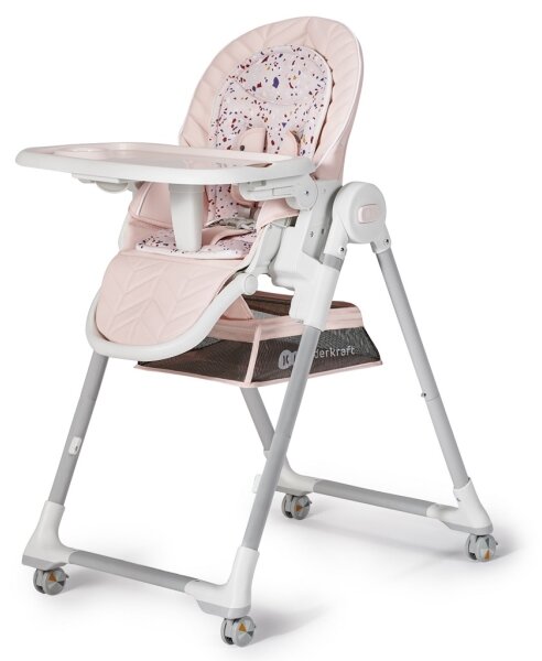 KIDERKRAFT - Sedia da pranzo per bambini 2in1 LASTREE rosa/bianco