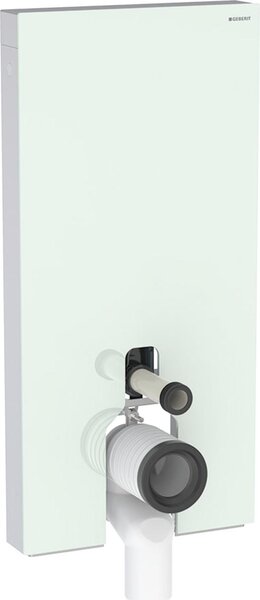 Geberit Monolith module sanitaire pour WC au sol, 101 cm, entrée deau latérale, avec tubulure de raccordement P, 131.003.SL.5, 131.003.SL.5