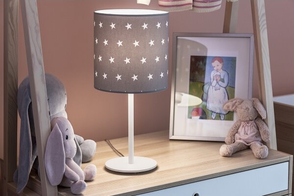 Argon 4125 - Lampada da tavolo MAGIC 1xE27/15W/230V bianco