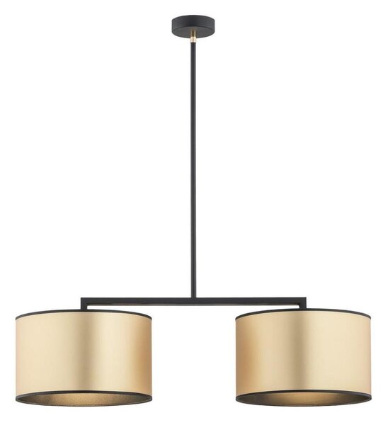 Argon 0898 - Lampadario su palo KARIN 2xE27/15W/230V ottone/nero