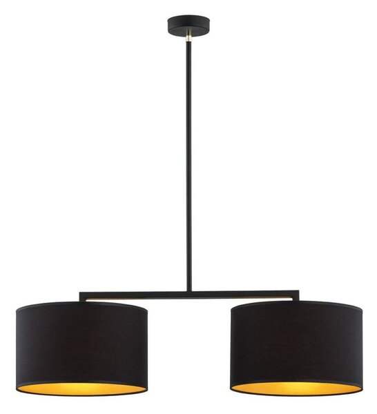 Argon 0899 - Lampadario su palo KARIN 2xE27/15W/230V nero