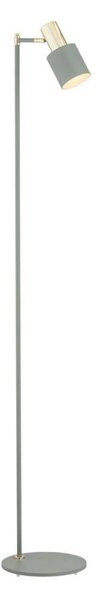 Argon 4271 - Lampada da terra DORIA 1xE27/15W/230V verde/ottone