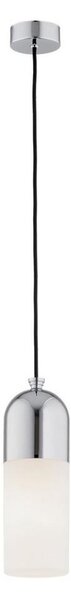 Argon 4211 - Lampadario su corda BURGOS 1xE27/15W/230V cromo lucido