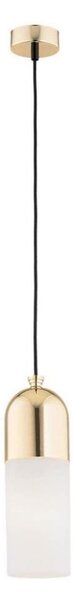 Argon 4212 - Lampadario su palo BURGOS 1xE27/15W/230V ottone