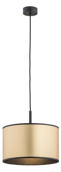 Argon 4291 - Lampadario su corda KARIN 1xE27/15W/230V ottone/nero