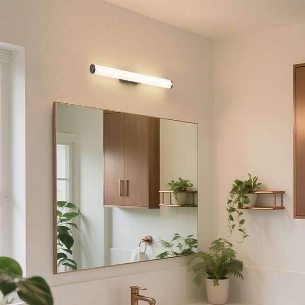 Lampada da parete retrò bronzo 60,4 cm incl. LED IP44 - Coco