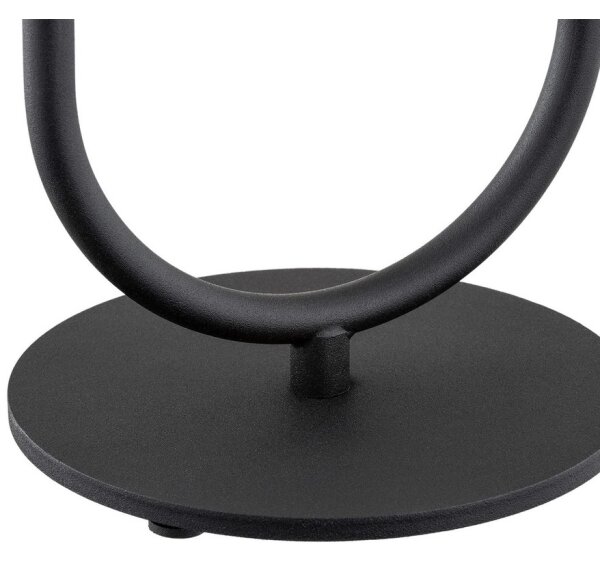 Argon 7072 - Lampada da tavolo FERRONE 2xE14/7W/230V nero/bianco/oro