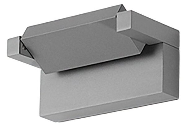 Applique esterno orientabile perenz display 8350 gc ct ip65 led cct grigio cemento - Perenz