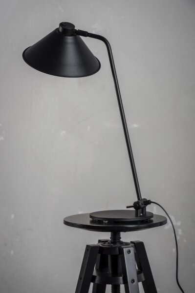 Argon 4996 - Lampada da tavolo GABIAN 1xE27/15W/230V bianco