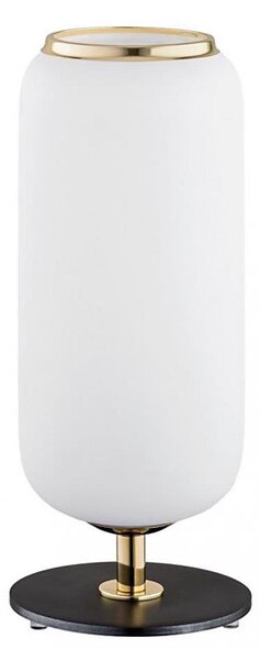 Argon 4994 - Lampada da tavolo VALIANO 1xE27/15W/230V nero/bianco/oro