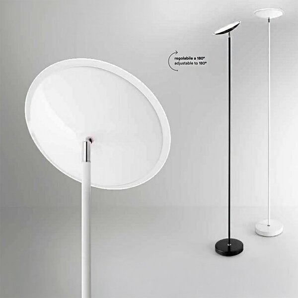 Piantana moderna led perenz febe 6442 b lc led 3000k 1400lm orientabile - Perenz