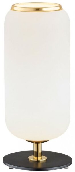 Argon 4994 - Lampada da tavolo VALIANO 1xE27/15W/230V nero/bianco/oro