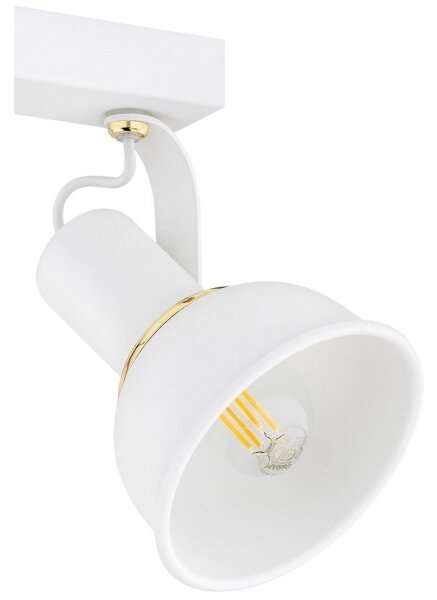 Argon 7036 - Luce Spot TWIST 2xE14/7W/230V bianco/oro