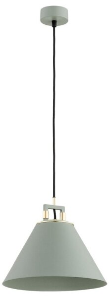 Argon 4916 - Lampadario a sospensione con filo ORTE 1xE27/15W/230V verde