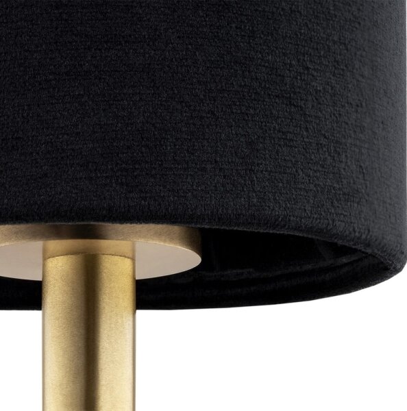 Argon 8031 - Lampada da tavolo ABRUZZO 1xE14/7W/230V ottone/nero