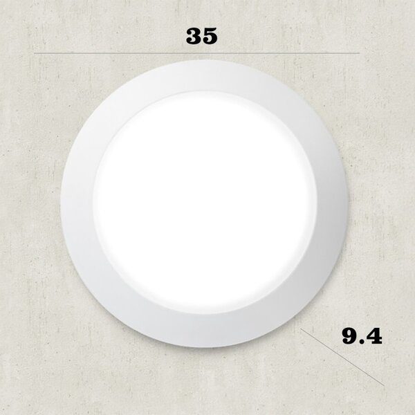 Applique esterno top light verona 35 bi e27 led ip66 resina - Top Light