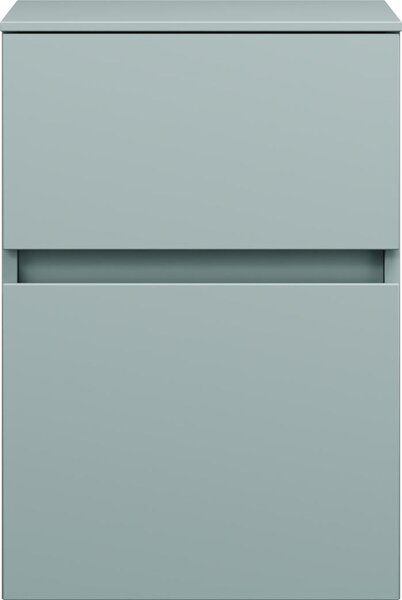 Burgbad Lin20 Armoire basse, 2 tiroirs, 400x407x580mm, USIT040F5395, USIT040F5395