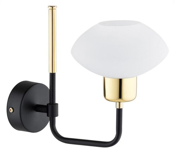 Argon 8032 - Lampada da parete RAVELLO 1xE14/15W/230V nero/oro