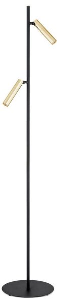 Argon 7083 - Lampada con piedistallo TORRE 2xG9/6W/230V nero/ottone