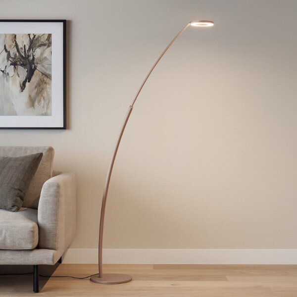 Piantana arco moderna gea luce gpit30 led alluminio dimmerabile allungabile - Gea Luce