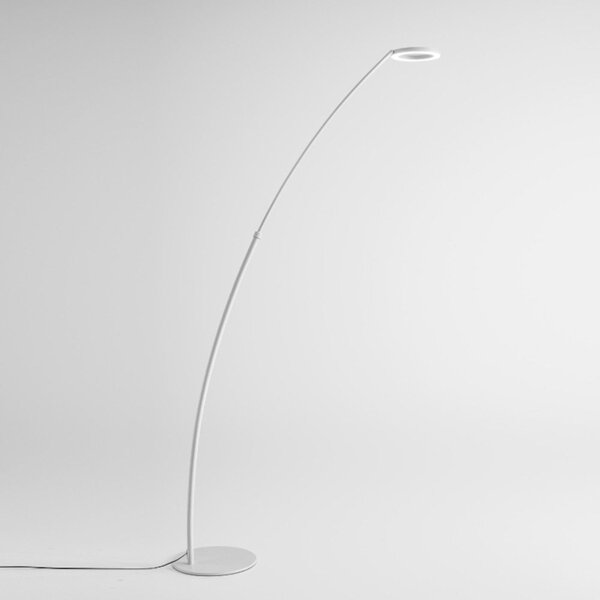 Piantana arco moderna gea luce gpib30 led alluminio dimmerabile allungabile - Gea Luce