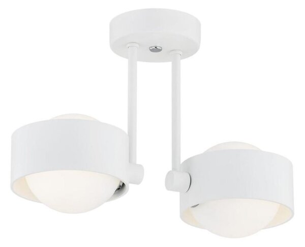 Argon 7088 - Lampadario su palo MASSIMO PLUS 2xG9/6W/230V bianco